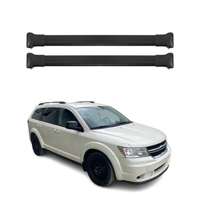 2009-2020 Dodge Journey Roof Rack Cross Bars Black