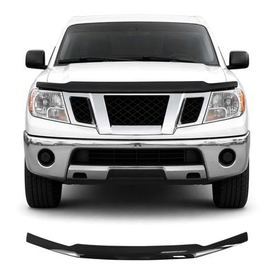 2005-2021 Nissan Frontier Front Bug Shield Hood Deflector 1 Pc Smoke