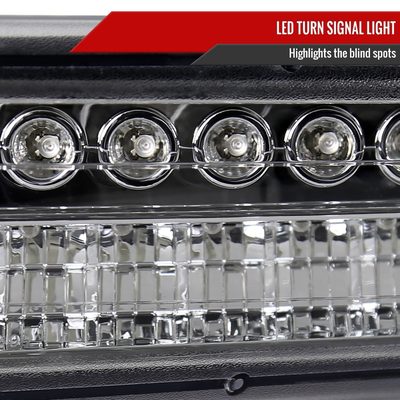1999-2002 Chevy Silverado/ 00-2006 Tahoe Suburban LED Bumper Lights Chrome