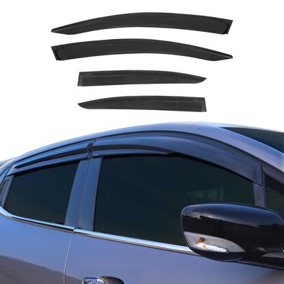 2012-2015 Honda Civic Sedan Window Visor Vent Rain Deflector 4Pcs Smoke