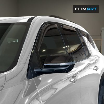 Clim Art Wind Deflectors for Chevrolet Traverse 2024-2026 Dark Smoke 4Pcs