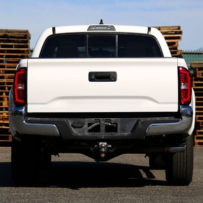 2016-2022 Toyota Tacoma LED Bar Tail Lights Chrome Housing/Red Clear Lens