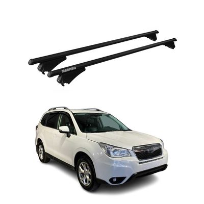2014-2018 Subaru Forester IV Roof Rack Cross Bars Black