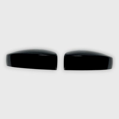 2017-2025 Jeep Compass Mirror Cover Caps Gloss Black 2Pcs ABS Plastic