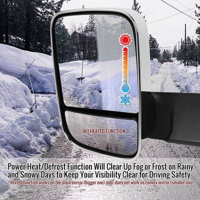 2013-2017 Dodge RAM 1500/2500/3500 Auto-Fold Heated & Manual Towing Mirrors