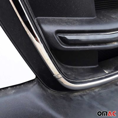 2021-2026 Ford Transit 150 250 350 Front Bumper Grill Trim Molding Stainless Steel 4x