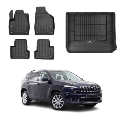 OMAC Floor Mats & Cargo Liners for Jeep Cherokee 2014-2023