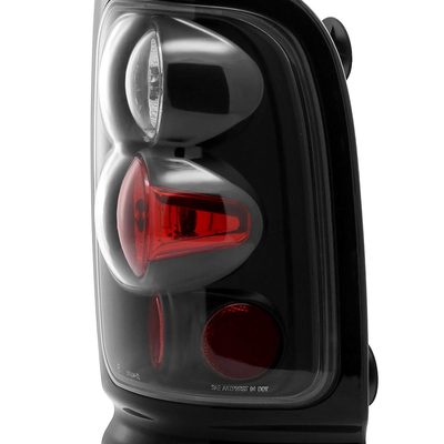 1994-2002 Dodge RAM Tail Lights Matte Black Housing/Clear Lens