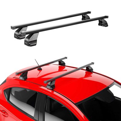 2015-2022 BMW 7 Series G11 / G12 Roof Rack Cross Bars Black