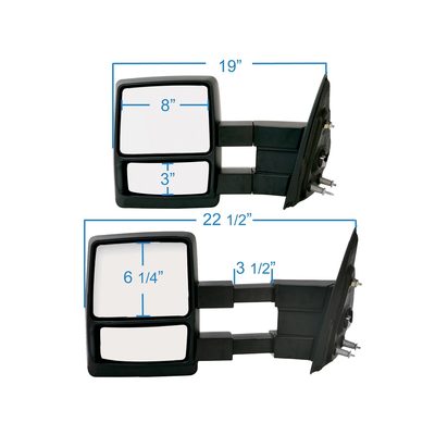 Fits 2004-2014 Ford F150, 2010-2014 F150 Raptor (KSR-61187-88F)