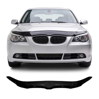 2004-2010 BMW 5 Series E60 E61 Sedan Touring Front Bug Shield Hood Deflector 1 Pc Smoke