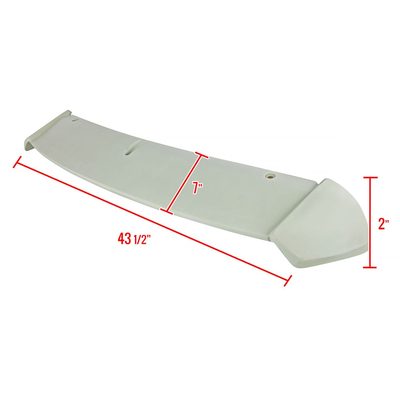 2006-2011 Toyota Yaris Hatchback Grey Primer ABS OE Style Rear Spoiler