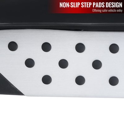 2007-2013 BMW E70 X5 Aluminum Side Step Nerf Bars Running Boards