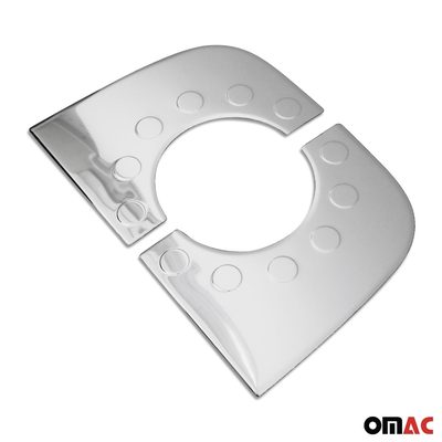 2006-2013 Mercedes Sprinter W906 Tailgate Trunk Door Logo Frame Silver Stainless Steel
