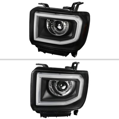 2014-2019 GMC Sierra 1500/2500HD/3500HD LED Bar Headlights LED Signal Chrome