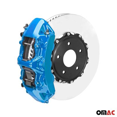 OMAC Brake Caliper Epoxy Based Car Paint Kit Florida Blue Glossy High-Temp