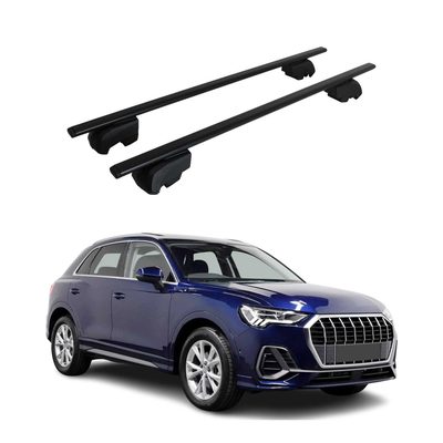 2019-2025 Audi Q3 2.gen Roof Rack Cross Bars Black