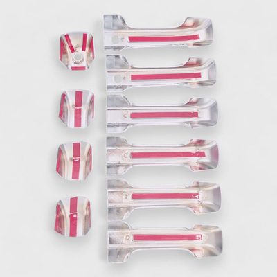 2019-2023 RAM RAM 2500/3500 Door Handle Cover Chrome 10Pcs ABS Plastic