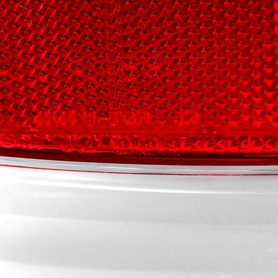 2007-2009 Dodge RAM 1500/2500/3500 LED Tail Lights Chrome/Red Clear Lens
