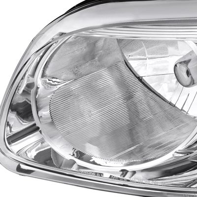 2006-2011 Chevrolet HHR Factory Style Headlights Chrome Housing/Clear Lens