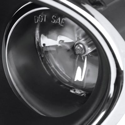 2017-2018 Nissan Rogue Sport H11 Fog Lights Kit Chrome Housing/Clear Lens