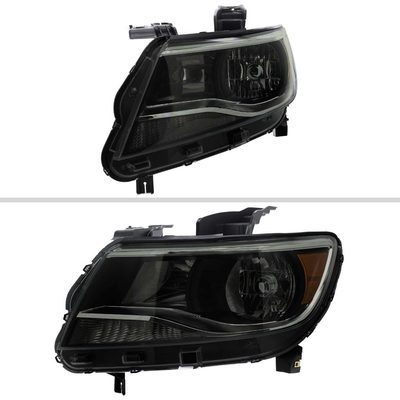 For Chevrolet Colorado 2015-2022 Factory Style Headlights (Black Housing / Smoked Lens)