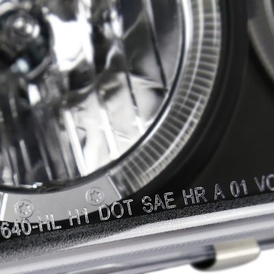 1999-2006 GMC Sierra/Yukon/Yukon XL Dual Halo Projector Headlights Matt Black