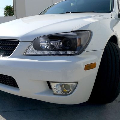 2001-2005 Lexus IS300 Projector Headlights LED Light & LED Signal Lights Black