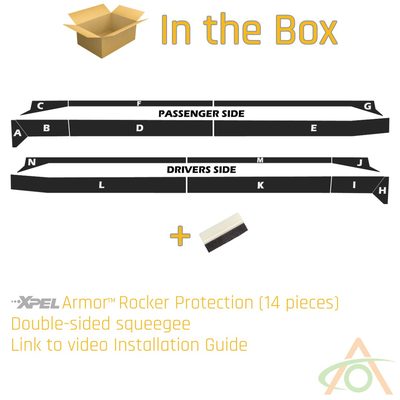 Xpel Armor Rocker Protection for Cybertruck