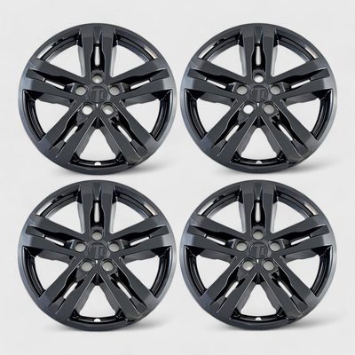2020-2024 Ford Explorer Wheel Cover Hubcaps Set Gloss Black 8Pcs PP