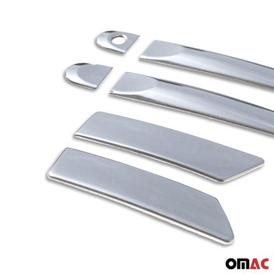 2011-2017 Nissan Juke Car Door Handle Cover Protector Stainless Steel Chrome 6 Pcs