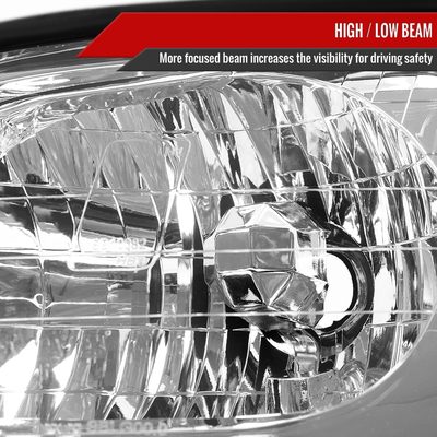 2000-2004 Subaru Legacy Brighton/2003-2006 Baja Sport Factory Headlights Chrome