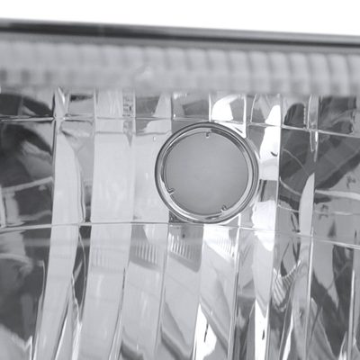 1992-1996 Ford F-150/F-250/Bronco Factory Headlights Bumper&Corner Chrome