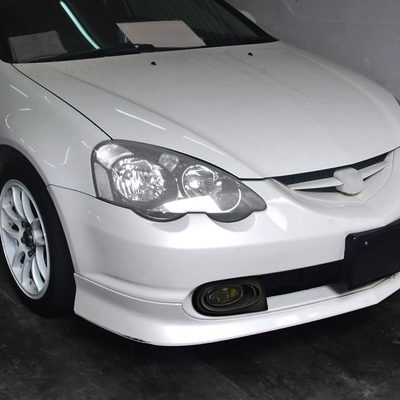 2002-2004 Acura RSX H11 Fog Lights Kit Chrome Housing/Smoke Lens