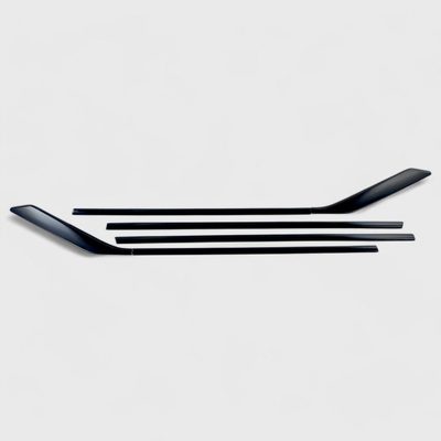 2019-2025 Nissan Altima Window Trim Set Gloss Black 6Pcs ABS Plastic