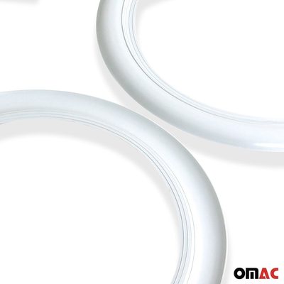 15" Rims Portawalls for VW Bug Pre Beetle White Wall Tire Insert Sidewall 4 Pcs