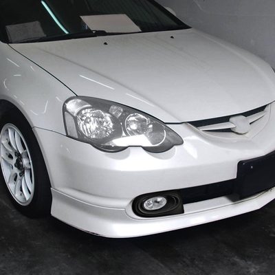 2002-2004 Acura RSX H11 Fog Lights Kit Chrome Housing/Clear Lens