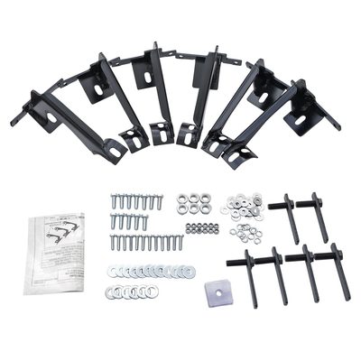 2011-2024 Dodge Durango 4DR 3" Black Stainless Steel Side Step Nerf Bars