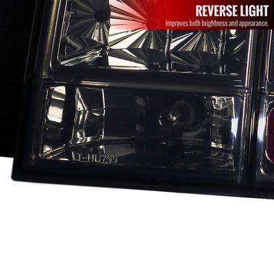 2005-2009 Ford Mustang Sequential LED Tail Lights Chrome Housing/Smoke Lens