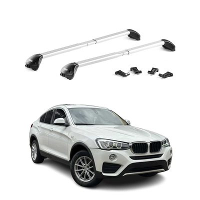 2015-2018 BMW X4 Roof Rack Cross Bars Silver
