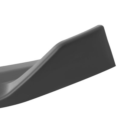2013-2017 Hyundai Veloster Turbo Matte Black 3PC Front Bumper Splitter Kit