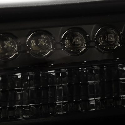 1999-2002 Chevy Silverado/Suburban/Tahoe Headlights LED Corner Signal Chrome