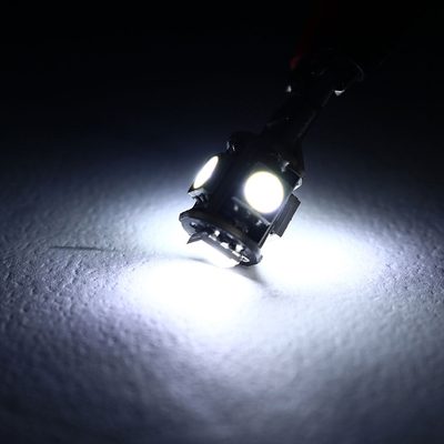 T10 5 SMD LED Bulb w/ Integrated Canbus - 2PC White