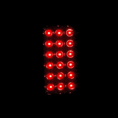 2002-2006 Dodge RAM LED Tail Lights Chrome Housing/Smoke Lens