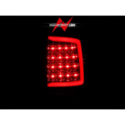 Anzo Red and Chrome LED Tail Lights 311320