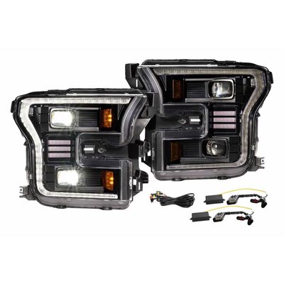 Morimoto XB Black DRL Hybrid LED Headlights LF550.2