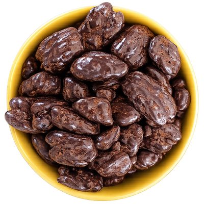 Nuez Pecana Cubierta Con Chocolate Sin Azúcar