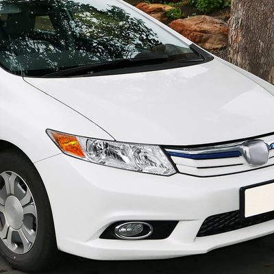 2012-2013 Honda Civic Coupe/ 2012-2015 Civic Sedan Crystal Headlights Chrome