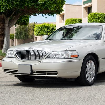 2005-2011 Lincoln Town Car Factory Style Headlights Chrome/Clear Lens