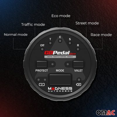 2007-2019 GMC Sierra 1500 2500 3500 MADNESS GOPedal Plus Throttle Response Controller